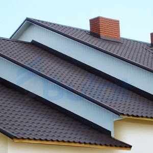 Металлочерепица Bulat® W34 на крыше рис.1