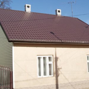 Металлочерепица Bulat® W38 на частном доме рис.1